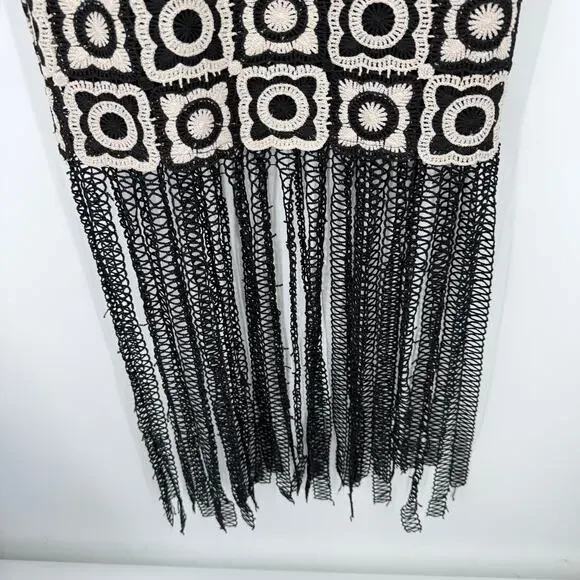 SAYLOR Black and White Mini Dress - Picture 6 of 10